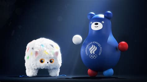 Russian olympic mascot